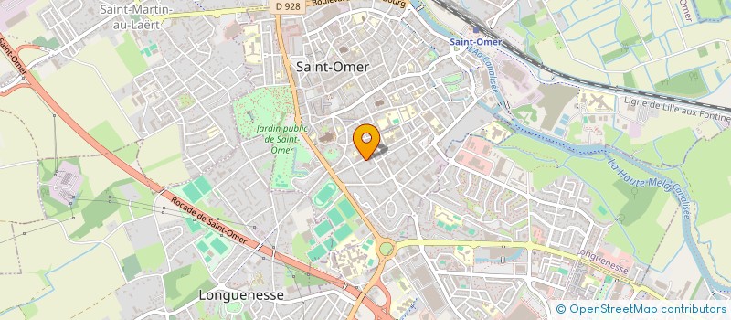 localisation de l'entreprise AGX PETITPREZ  SAINT-OMER