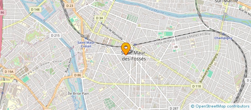 localisation de l'entreprise AGX SOLUTIONS  SAINT-MAUR-DES-FOSSES