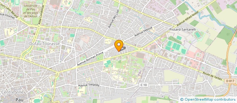 localisation de l'entreprise AGYL à PAU