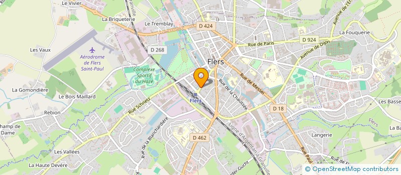 localisation de l'entreprise AGYL SARL à FLERS