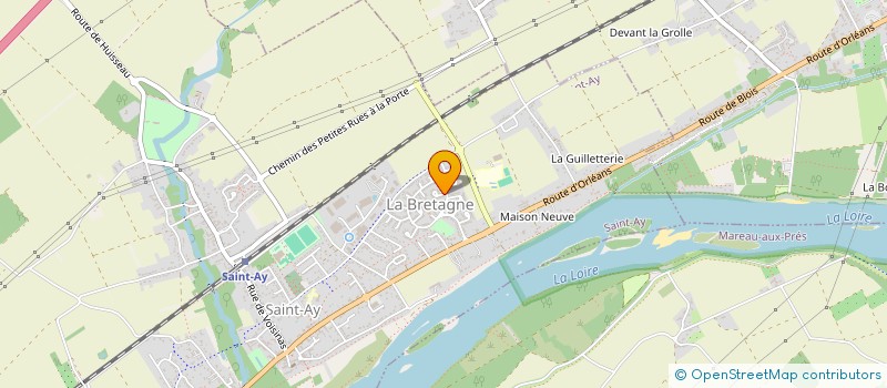 localisation de l'entreprise AGYLIENNE ORGANIS GESTION ENTR  SAINT-AY