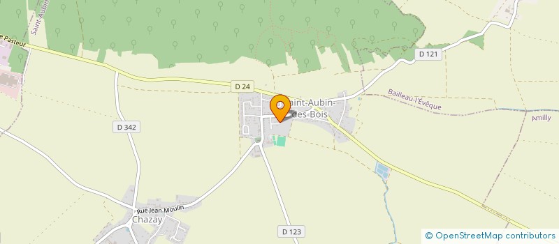 localisation de l'entreprise AGYM ENGINEERING à SAINT-AUBIN-DES-BOIS