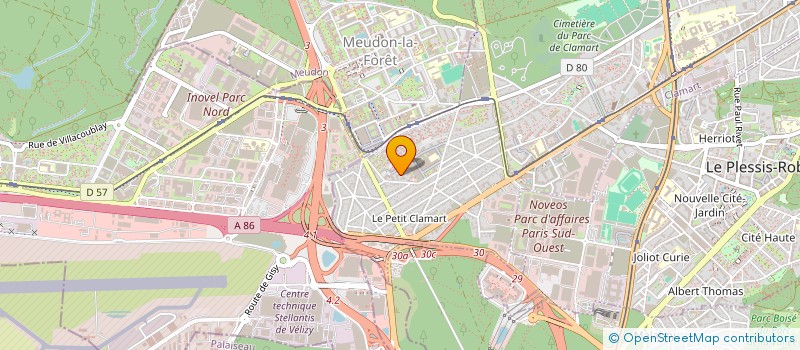 localisation de l'entreprise AGYN AUTO GARAGE  CLAMART