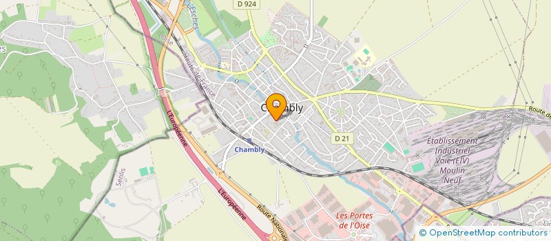 localisation de l'entreprise AGYPAUNO  L'ISLE-ADAM