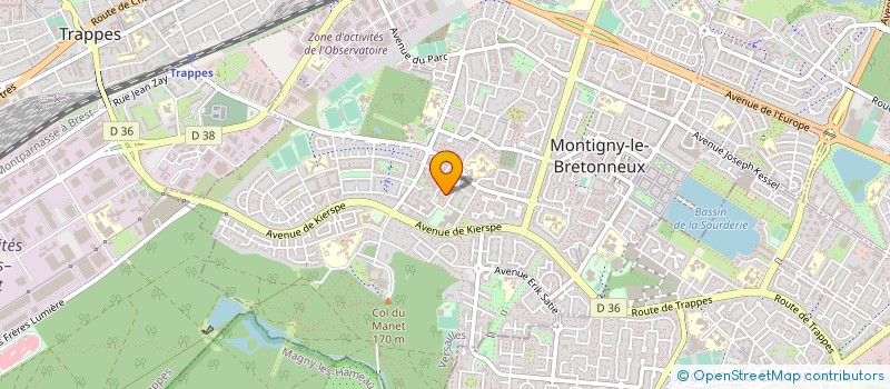 localisation de l'entreprise AGYR SUCCES à VERSAILLES