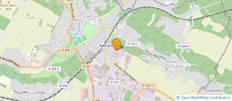 localisation de l'entreprise AGYRE à EPERNON
