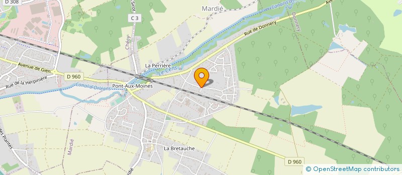 localisation de l'entreprise AGZ TRANSPORTS  ORLEANS