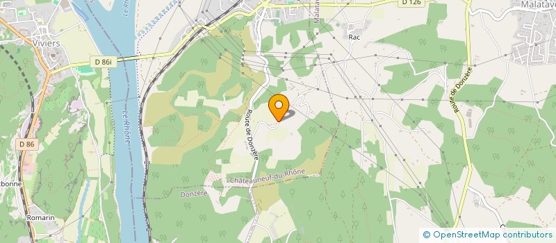 localisation de l'entreprise AH  MALATAVERNE