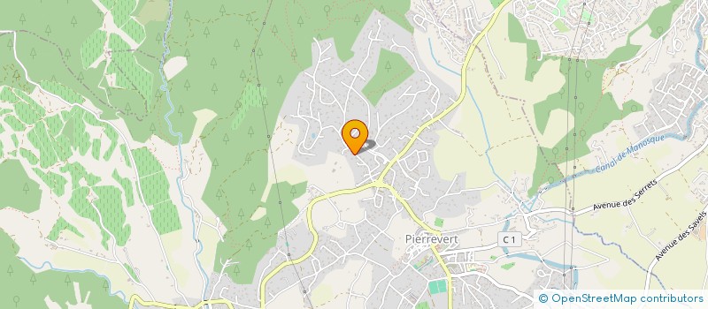 localisation de l'entreprise AH 73  PIERREVERT