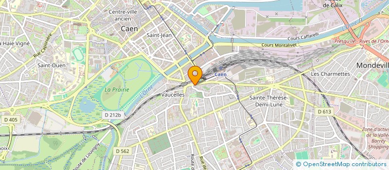 localisation de l'entreprise AH à CAEN