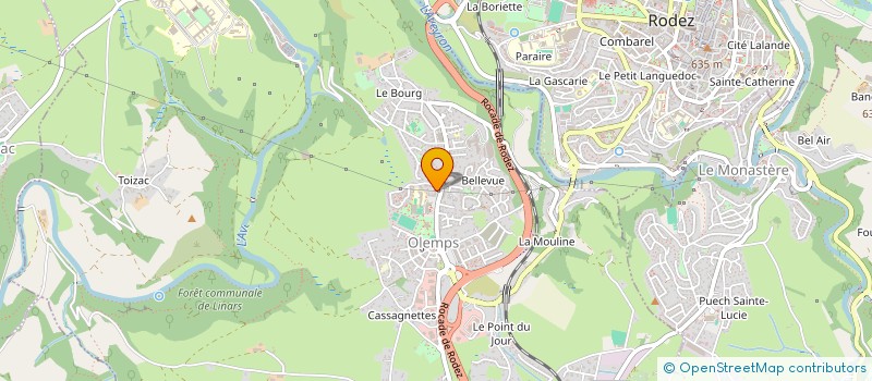 localisation de l'entreprise AH AMAZIR  OLEMPS