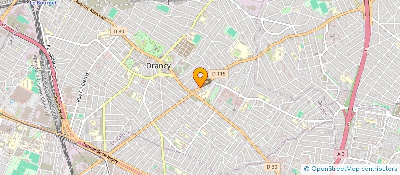 localisation de l'entreprise AH BATIMENT à DRANCY