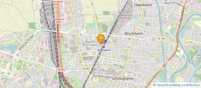 localisation de l'entreprise AH BATIMENTS  SCHILTIGHEIM