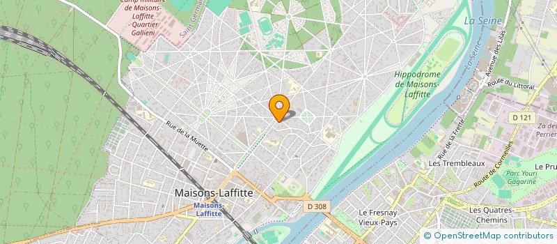 localisation de l'entreprise AH BIJOUX  MAISONS-LAFFITTE