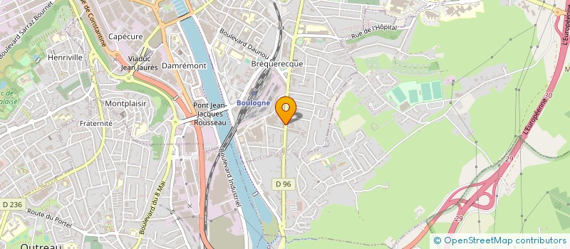 localisation de l'entreprise AH BOULOGNE à BOULOGNE-SUR-MER