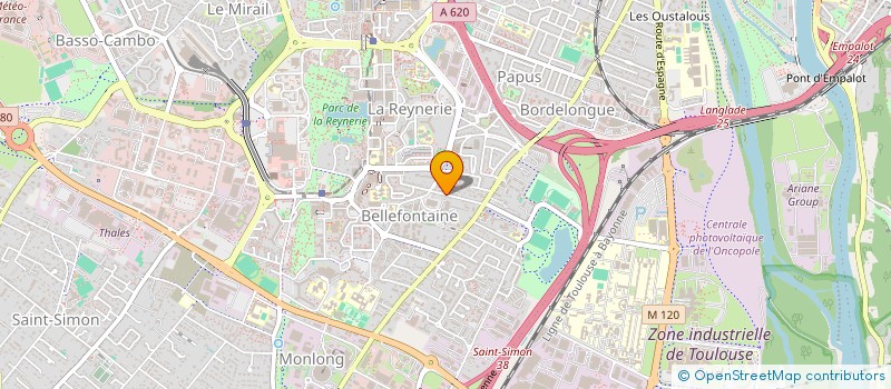 localisation de l'entreprise AH CA DEPANNE à TOULOUSE