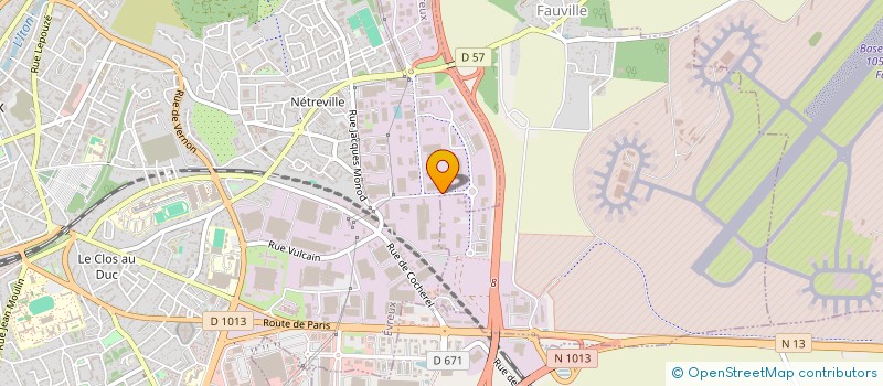localisation de l'entreprise AH CAROSSERIE à EVREUX