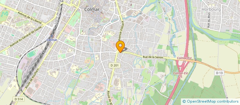 localisation de l'entreprise AH CONSULTING  COLMAR