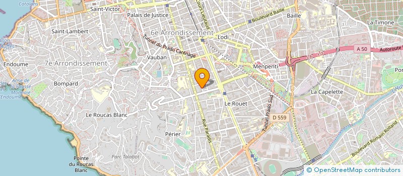 localisation de l'entreprise AH ENERGIE à MARSEILLE