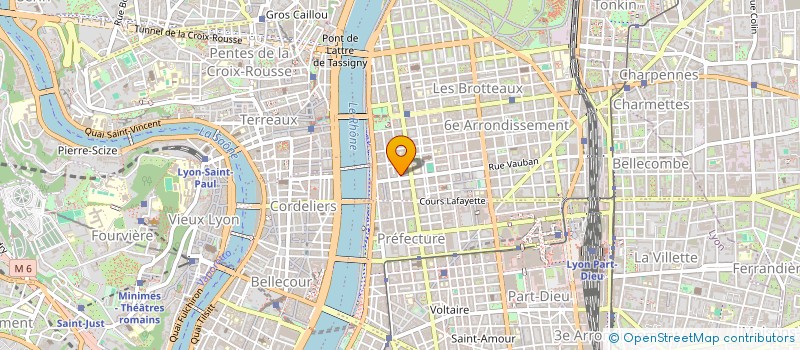 localisation de l'entreprise AH ETUDES & CONSEIL à LYON