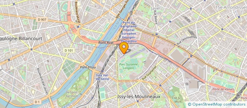 localisation de l'entreprise AH FLEET SERVICES à ISSY LES MOULINEAUX