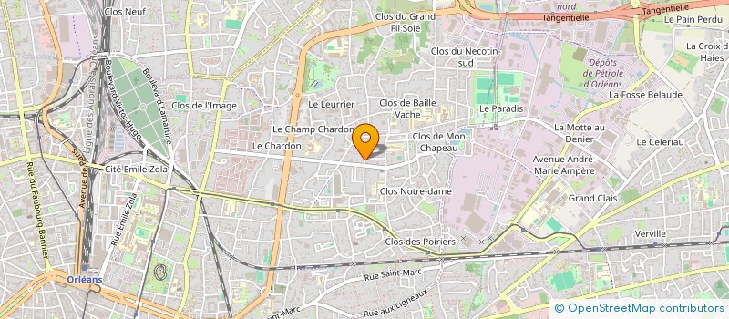 localisation de l'entreprise AH-GLOBAL à ORLEANS