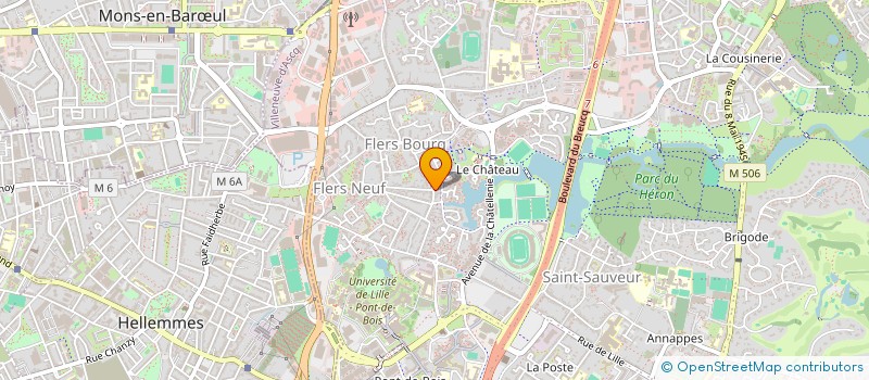 localisation de l'entreprise AH IMMO à VILLENEUVE-D'ASCQ