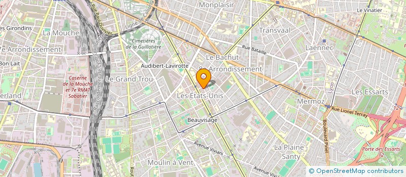 localisation de l'entreprise AH IMMO  LYON