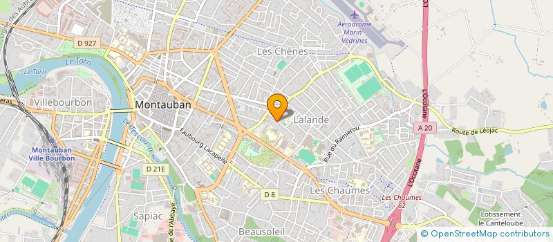 localisation de l'entreprise AH IMMO  MONTAUBAN