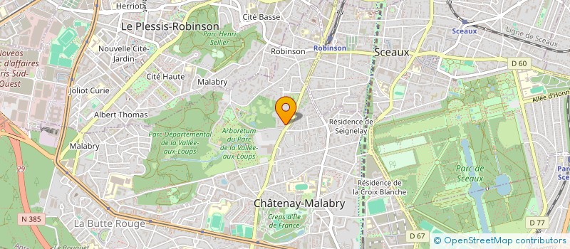 localisation de l'entreprise AH IMMO LOC  CHATENAY-MALABRY