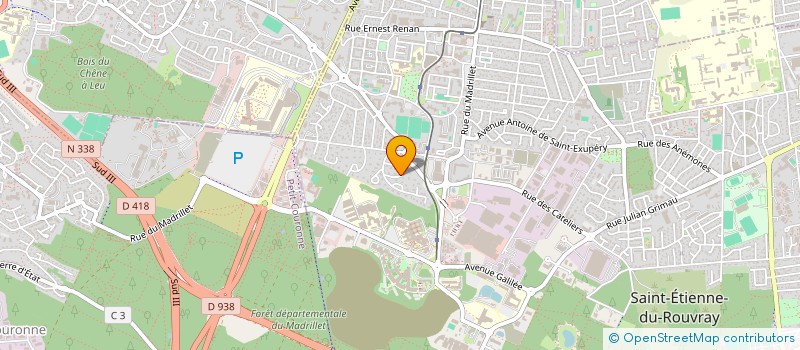 localisation de l'entreprise AH IMMOBILIER  SAINT-ETIENNE-DU-ROUVRAY