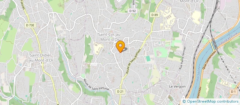 localisation de l'entreprise AH INVEST  SAINT-CYR-AU-MONT-D'OR