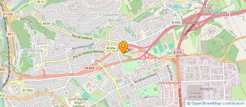 localisation de l'entreprise AH INVESTISSEMENTS  FAILLY