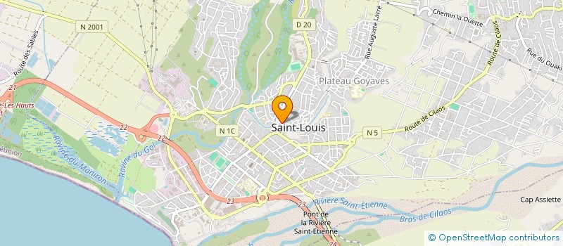 localisation de l'entreprise AH KOI à SAINT-LOUIS