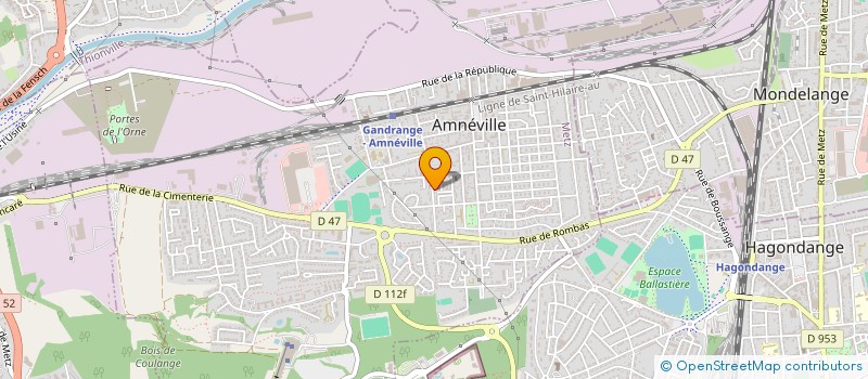 localisation de l'entreprise AH LOCATION  AMNEVILLE