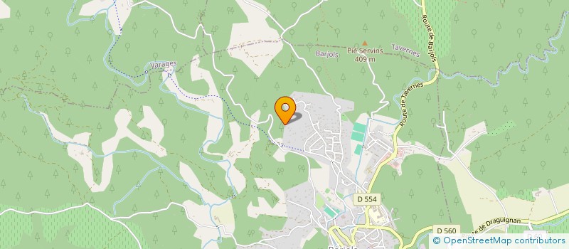 localisation de l'entreprise AH LOCATION  BARJOLS