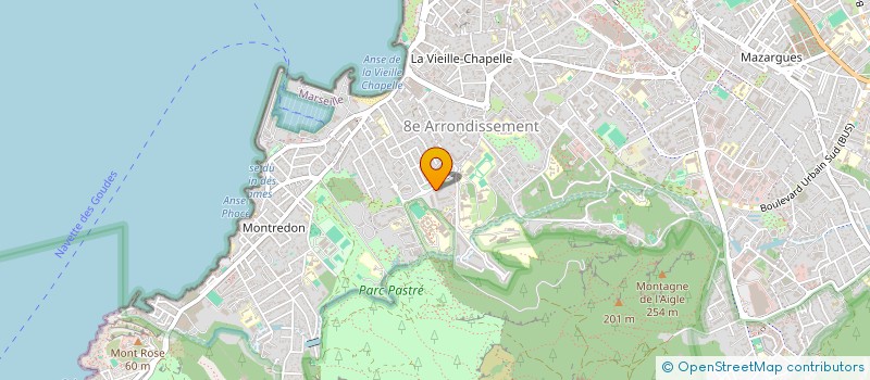localisation de l'entreprise AH OPTIQUE à MARSEILLE
