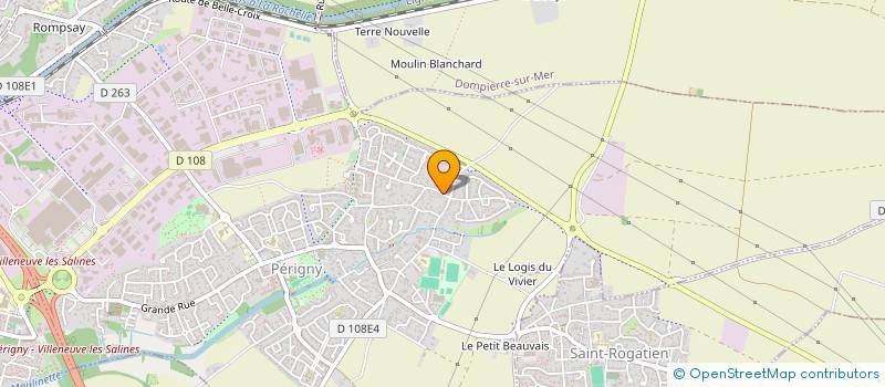 localisation de l'entreprise AH PAYSAGE à PERIGNY