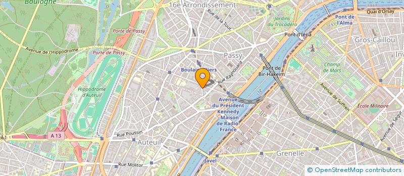 localisation de l'entreprise AH PEREZ / FOOD CONSULTING  PARIS