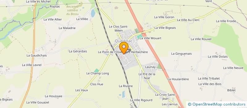 localisation de l'entreprise AH PETITS PAS  QUEDILLAC