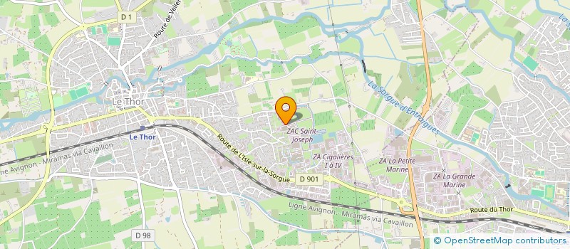 localisation de l'entreprise AH RESILIENCE  LE THOR