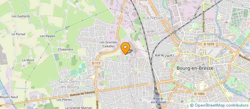 localisation de l'entreprise AH-SON ALEXANDRE  SAINT-DENIS-LES-BOURG