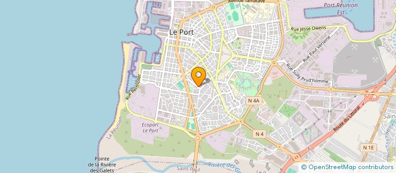 localisation de l'entreprise AH-SOU à LE PORT