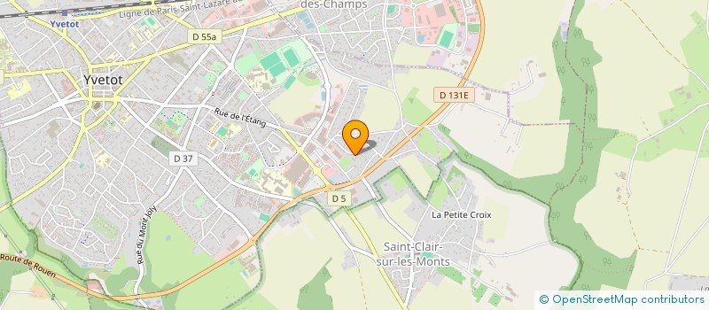 localisation de l'entreprise AH SPORT & IMAGE à YVETOT