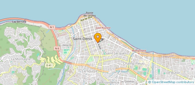 localisation de l'entreprise AH-TONE FREDERIC à SAINT-DENIS