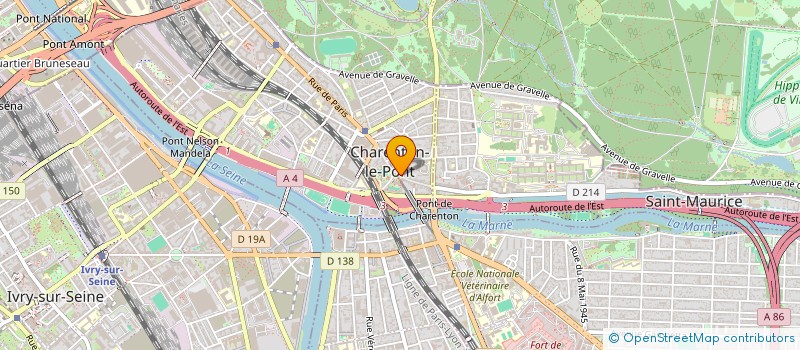 localisation de l'entreprise AH TOUT PROPRE ET COMPAGNIE à CHARENTON-LE-PONT