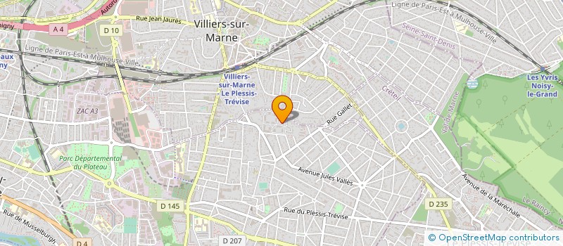 localisation de l'entreprise AH TRANSPORT à CHAMPIGNY-SUR-MARNE