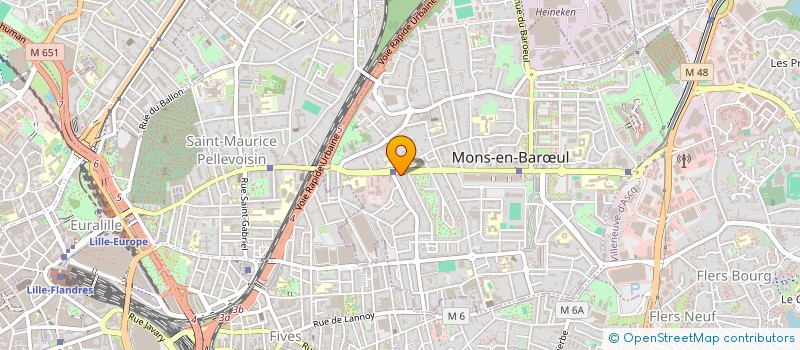 localisation de l'entreprise AH VTC  MONS-EN-BARUL