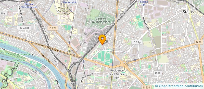 localisation de l'entreprise AHA  SAINT-DENIS