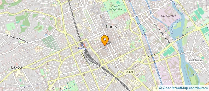 localisation de l'entreprise AHA AGENCE HOTESSE ACCUEIL à NANCY